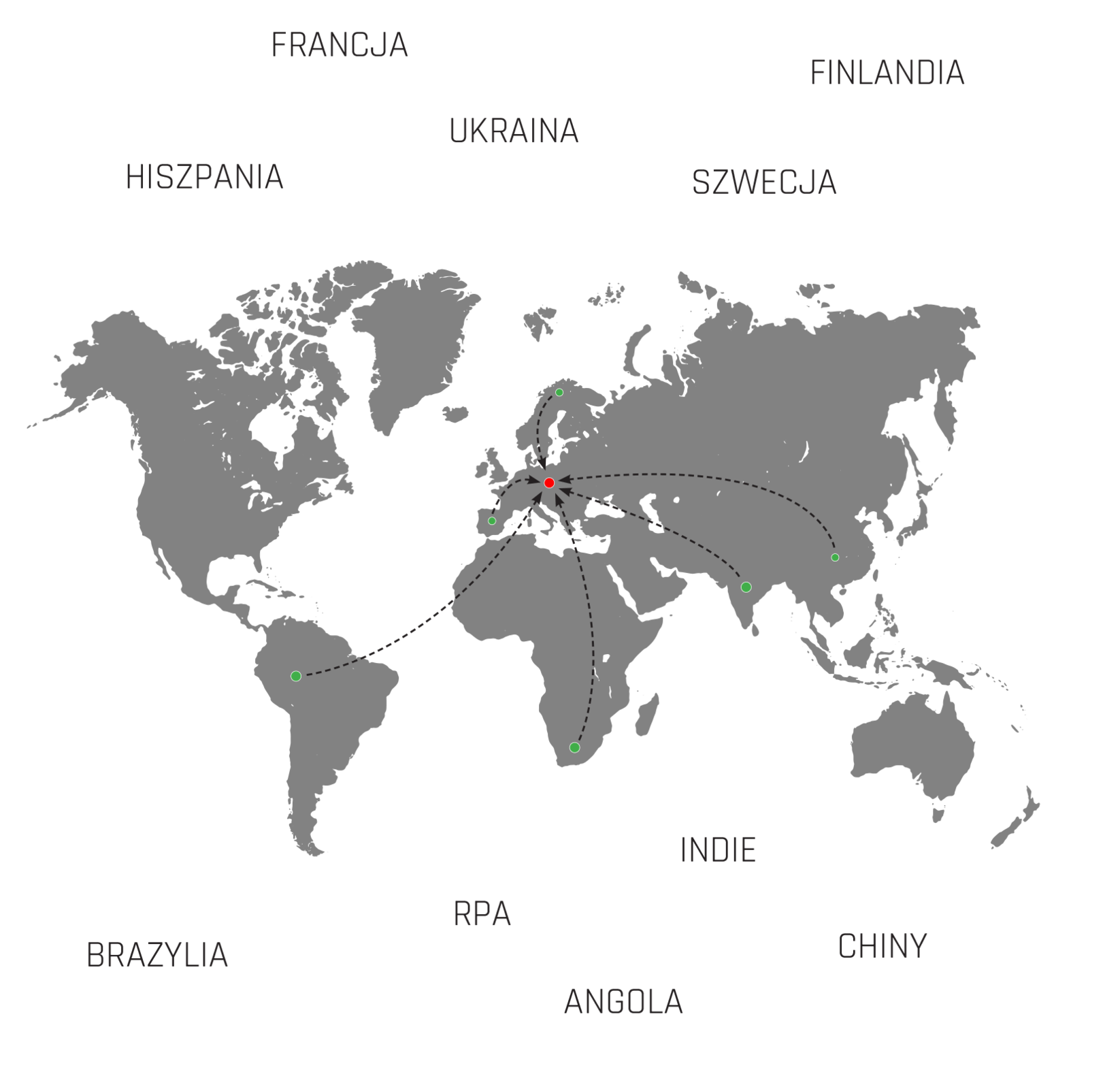 kamień z całego świata